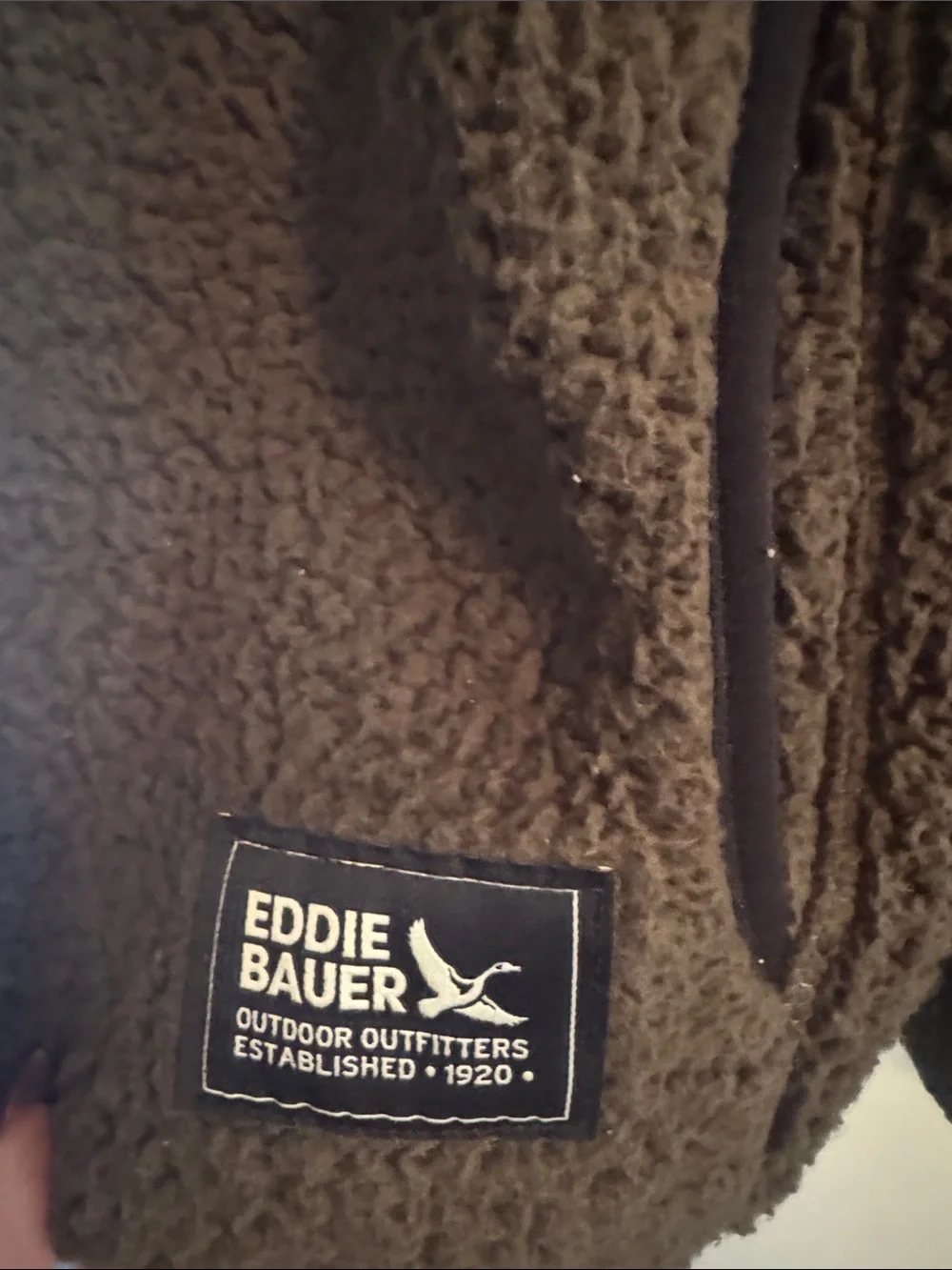 Eddie Bauer thick sherpa
